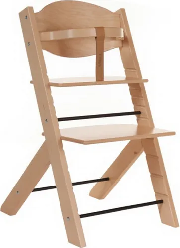Treppy Hochstuhl - Ergonomischer Hochstuhl für Kinder, individuell anpassbar für optimale Sitzposition und Integration ins Familienleben am Esstisch.