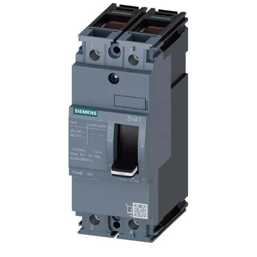 Siemens 3VA1116-4ED26-0AA0 Leistungsschalter - Leistungsschalter für Hutschienenmontage, 160 A, 36 kA Kurzschlussausschaltstrom, ideal für industrielle Anwendungen und zuverlässigen Schutz.