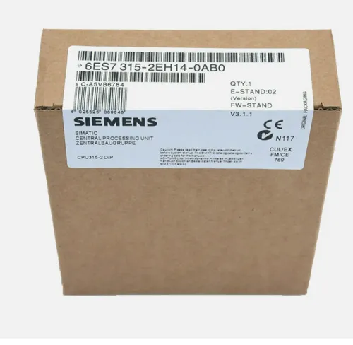 Siemens 6ES7315-2EH14-0AB0 SIMATIC S7-300 CPU - SPS-Prozessor, leistungsstark und zuverlässig für anspruchsvolle Automatisierungsaufgaben in der Industrie.
