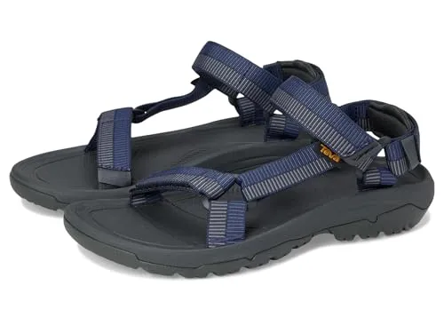Teva M HURRICANE XLT2 Sandale blau 42 EU - Wanderschuhe, sportliche Sandale in ARCHIVE LADDER NAVY, ideal für Outdoor-Aktivitäten mit leicht profiliertem Gummiprofil für besten Halt.
