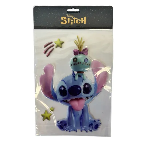 Fensterbild Stitch mit Scrump aus Disney's Lilo & Stitch - Window Stickers