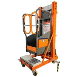 Lockhard UpLift 5 Arbeitsbühne Basic 120kg Tragkraft - Kompakte Arbeitsbühne für enge Gänge mit einer Tragkraft von 120 kg. Ideal für den professionellen Einsatz, erfüllt die Norm EN 280 und bietet eine maximale Arbeitshöhe von ca. 5 m.