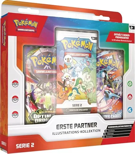 Pokémon Illustrations Kollektion Erste Partner Serie 2 – Vorbestellung - Entdecken Sie die bezaubernde Erste Partner Serie 2 der Pokémon Illustrations Kollektion. Ideal für Sammler und Fans, bietet diese Edition einzigartige Illustrationen und spannende Spielerlebnisse.