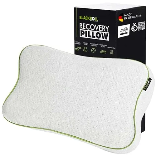 Blackroll Recovery Pillow - Praktisches Entspannungskissen, 50 x 30 cm, passt sich der Schlafposition an und beugt Verspannungen vor