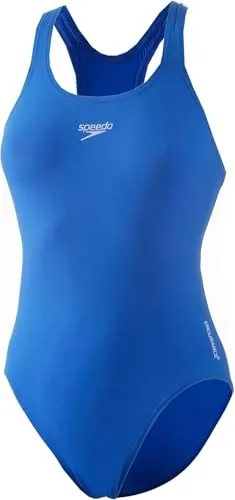 Speedo Mädchen ECO Endurance+ Medalist Badeanzug | Chlorbeständig | Recyclingmaterial | Bequeme Passform | Schwimmunterricht | Badeurlaub Bondi Blue 4