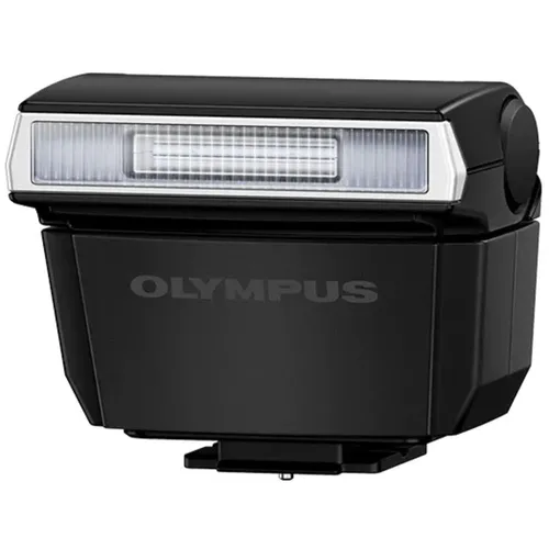 Olympus Blitzgeräte FL-LM3 Blitz - Blitzlichtgerät mit neigbarem Kopf und TTL-Funktion, perfekt für kreative Lichtsetzung mit Olympus und Panasonic Digitalkameras.
