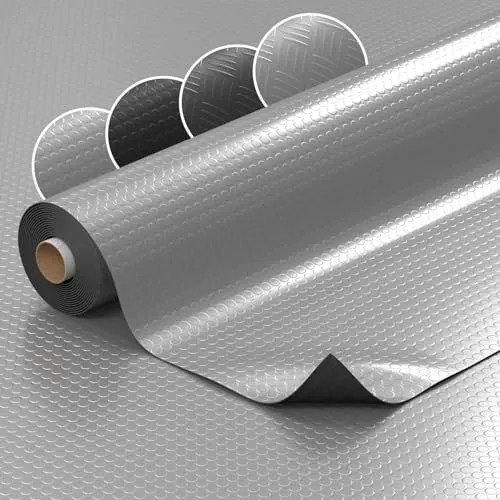 ANRO Vinylboden IMOS - Wasserbeständiger PVC-Bodenbelag - Vinylböden, langlebig und wasserbeständig, ideal für Innen- und Außenbereiche wie Küche, Flur oder Garage, mit nahtloser Optik und Feuchtigkeitsbarriere.