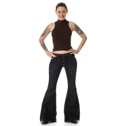 Comycom Schlagjeans Damen STAR ROOTS 34
