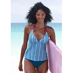 Vivance Tankini mit Zierringen blau 42