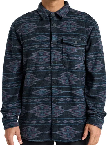 Billabong Fleecepullover Furnace Flannel blau XL (54) - Weicher und warmer Fleecepullover aus 100% Microfaser, ideal für kühle Tage. Maschinenwaschbar und in stylischem Navy – perfekt für lässige Outfits.