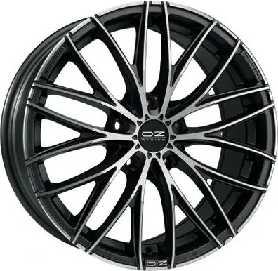 OZ RACING ITALIA 150 5F Alufelgen für SUBARU Outback 18" - Felgen aus leichtem Aluminium in GLOSSY BLACK, ideal für sportliche Fahrzeuge. Perfekte Passform mit ET 45 mm und 5-Loch-Anordnung für maximale Leistung.