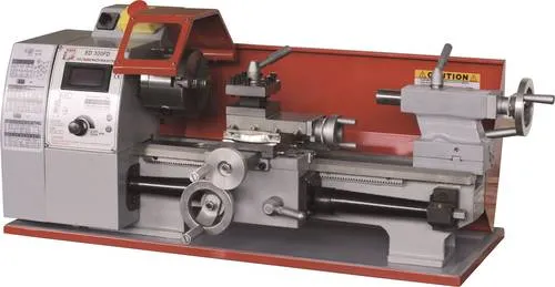 Holzmann Metalldrehbank ED300FD - variable Geschwindigkeit 230V, präzise für Gewindeschneiden und Längsdrehen mit hoher Rundlaufgenauigkeit