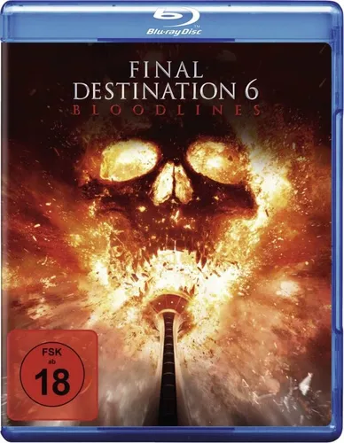 Final Destination: Bloodlines - Blu-ray Vorbestellung - Spannender Horrorfilm auf Blu-ray, FSK 18, mit deutscher und englischer Sprache, erhältlich ab 14.08.2025.