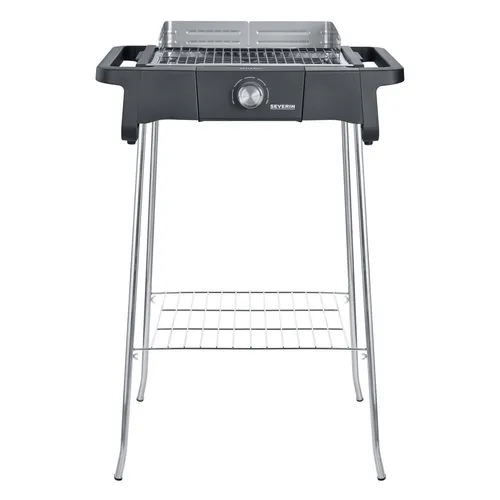 SEVERIN Style Evo S Elektrogrill PG 8124 - Grills, vielseitig einsetzbar als Outdoor Standgrill oder Indoor Tischgrill, ideal für jede Witterung mit SafeTouch und Quick-Start.