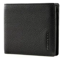 PIQUADRO Modus Special Men’s Wallet RFID Nero - Elegantes Portemonnaie mit RFID Blocker, ideal für sicheren Karten- und Dokumentenschutz. Kompakt und praktisch für den Alltag mit 6 Kartenfächern und abnehmbaren Sichtfach.
