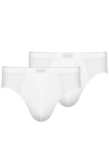 Mey Slip DRY COTTON (2er-Pack) - Komfort und Stil in Weiß - Klassische Slips in Größe 7 (XL) aus elastischem Dry Cotton für optimalen Tragekomfort, maschinenwaschbar und mit flachen Beinabschlüssen für einen unsichtbaren Look.