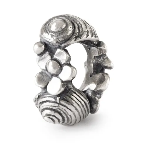TROLLBEADS Silberbead Blütenspaziergang 925 Sterlingsilber Damen TAGBE-10288
