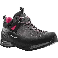 Garsport Damen Mountain TECH Low WP Trekking Schuh - Anthrazit Fuchsia, 40 EU - Wasserdichte Trekking Schuhe für Damen, ideal für Bergzustiege und schnelles Wandern. Hergestellt aus hochwertigem Perwanger-Wildleder mit Gummischutz, bieten sie hohe Atmungsaktivität und Komfort.