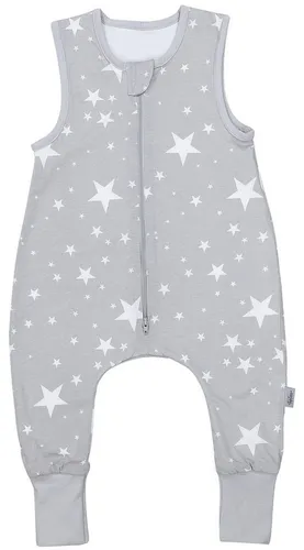 TupTam Sommerschlafsack Baby mit Füßen – 0.5 TOG für den Sommer - Babyschlafsäcke aus OEKO-TEX zertifizierter Baumwolle, atmungsaktiv und ideal für warme Nächte. Bietet Bewegungsfreiheit und optimale Luftzirkulation, damit Ihr Baby komfortabel schläft.