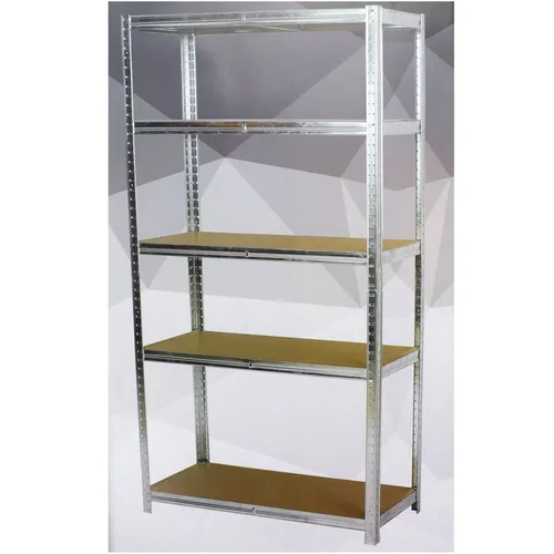 Atrigo Schwerlastregal 90x180 cm, Metall & MDF - Robustes Schwerlastregal für Werkstatt und Heimwerken mit 5 Böden, Tragfähigkeit bis 875 kg - ideal für schwere Lasten wie Getränkekisten und Werkzeuge.