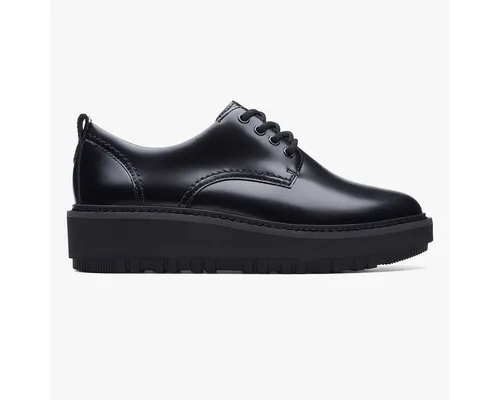 Clarks Clarks OriannaW Derby 26174819 4, Schnürschuhe, Schwarz, Damen Schnürschuh
