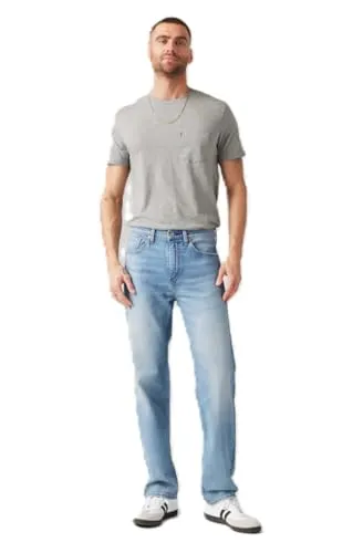Levi's Herren 505 Regular Fit Straight Jeans - Hole in The Wall, 34W / 32L - Jeans mit lässiger Passform und klassischem geradem Bein, ideal für jeden Anlass. Perfekte Passform in der Taille und zwei praktische Gesäßtaschen.