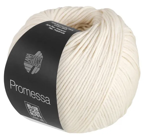 LANA GROSSA PROMESSA Häkelwolle, 125 m (weich gefülltes Schlauchgarn), 50 g