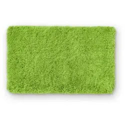 WohnDirect Hochflor, Grün, Textil, 60x100 cm, Oeko-Tex® Standard 100, Badtextilien, Badematten