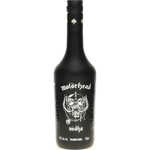 Motörhead Vodka 0,7 Liter - 40 % Vol. - Premium Wodka mit 40% Vol., perfekt für echte Rockfans und besondere Anlässe. Genießen Sie den unverwechselbaren Geschmack aus einer 0,7l Flasche.