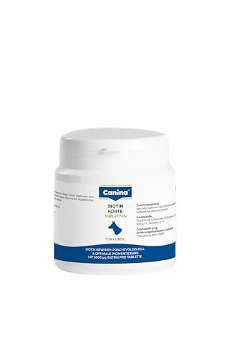 Canina Biotin forte Tabletten für Hunde, 100 g Tabletten