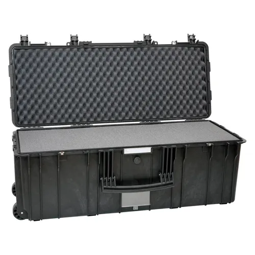 Explorer Cases 9433 Koffer Schwarz mit Schaumstoff (9433.B) - Robuster Explorer Cases 9433 Koffer in Schwarz mit Schaumstoffeinlage. Ideal für den sicheren Transport empfindlicher Ausrüstung. Perfekt für Outdoor-Abenteuer und professionelle Anwendungen.