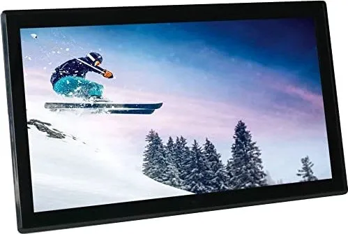 Braun DigiFrame 1731 8GB 43,9cm (17,3 ) - Digitaler Bilderrahmen mit 8GB Speicher, ideal für die Präsentation Ihrer Lieblingsfotos in brillanter Qualität.