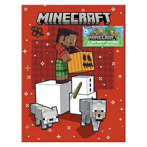 Adventskalender Minecraft Stationery 24 Day 2025 - Entdecken Sie den Minecraft Adventskalender mit 24 kreativen Überraschungen wie Notizblock, Bleistiften und mehr. Ideal für Fans, die die Vorweihnachtszeit spielerisch genießen möchten.