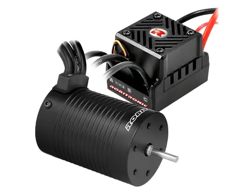 Robitronic Razer ten G2 Brushless Combo 60A 3652 4000kV – Hochleistungsmodellbausatz - Modellbausätze für anspruchsvolle Hobbyisten, inklusive leistungsstarker Brushless Motor und Regler für optimale Performance.