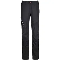 Ortovox Col Becchei Pants Women schwarz - Gr. XS - Wintersport-Bekleidung: Die ISPO Award Winner Softshell Hose für Damen ist elastisch, atmungsaktiv und ideal für anspruchsvolle Skitouren. Aus nachhaltigen Materialien gefertigt, bietet sie optimalen Schutz und Komfort.