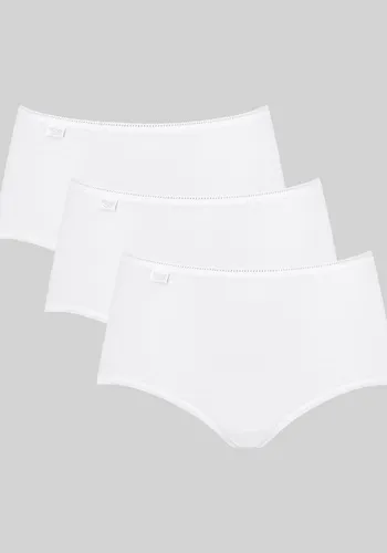 sloggi Midislip 24/7 Cotton (3er Pack) Spitze, blickdicht, weiche Baumwollmischung