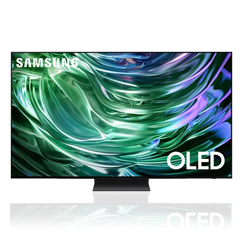 Samsung 77S90D 77" OLED TV - Fernseher mit beeindruckendem 4K AI Upscaling für ein unvergleichliches Seherlebnis. Genieße lebendige Farben und tiefes Schwarz mit der innovativen Samsung OLED-Technologie.