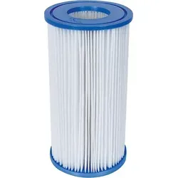 Bestway Filterkartusche Gr. III - 10,6 x 20,3 cm, effiziente Reinigung für sauberes Poolwasser, passend für mehrere Filterpumpen