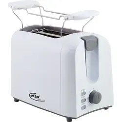 Elta Toaster Cool Touch Classic Line - 2-Scheiben-Toaster mit 700 W Leistung, Cool Touch Design und Brötchenaufsatz für perfekte Toasts und einfache Reinigung dank Krümelschublade.