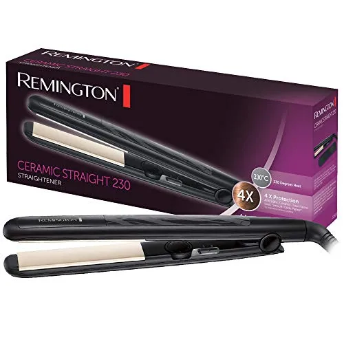 Haarglätter REMINGTON S3500 Ceramic - für glattes Haar - Beauty und Wellness - Der REMINGTON S3500 mit Keramikbeschichtung sorgt für schnelle und gleichmäßige Wärmeverteilung, ideal für langanhaltend glattes Haar.