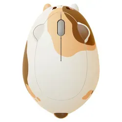 Akko Cat Theme Kabellose Maus (Calico Katze) - Mäuse mit ergonomischem Design und Katzenmotiv, kabellos für bis zu 10 m Reichweite – ideal für ein aufgeräumtes Arbeitsumfeld.