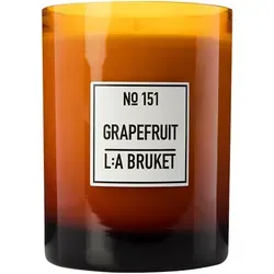 L:A BRUKET Home Fragrance 151 Duftkerze Grapefruit 260 g - Kerzen, erfrischender Grapefruit-Duft für eine entspannende Atmosphäre und ein stilvolles Zuhause.