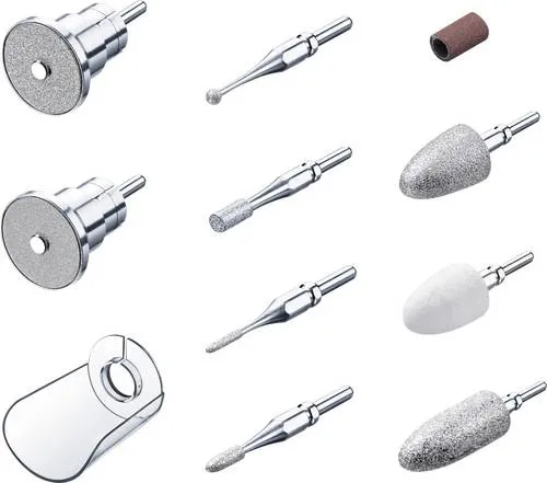 BEURER Ersatzschleifkörper MP 62 Nachkaufset - Hornhautentferner Zubehör, ideal für das MP 62 Maniküre-/Pediküre Set, sorgt für eine langanhaltende Nutzung und perfekte Ergebnisse.