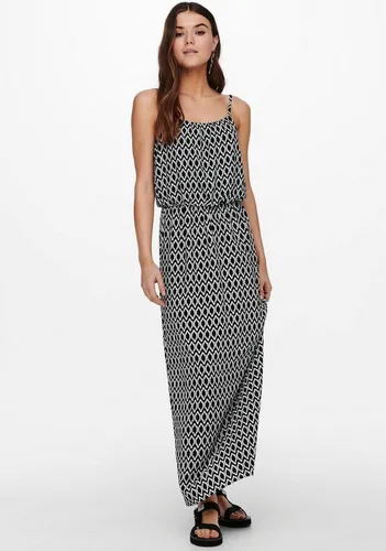 ONLY Damen Ärmelloses Maxi Blusenkleid ONLWINNER - Freizeitkleid mit verstellbaren Spaghetti-Trägern und elastischer Taille für optimalen Tragekomfort, ideal für warme Tage.