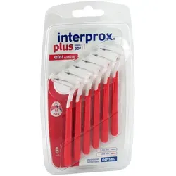 Interprox plus mini conical rot Interdentalbürste - Interdentalbürste für effektive Zahnzwischenraumreinigung, besonders geeignet für enge Zahnzwischenräume und optimal für die tägliche Mundhygiene.