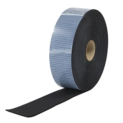 HSF EPDM Zellkautschuk 10mmx3mm einseitig selbstklebend schwarz 10m Rolle