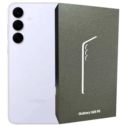Samsung Galaxy S25 FE - 128 GB, Icy Blue, 6.70" Display, Dual SIM, 5G - Smartphone mit leistungsstarkem 5G für blitzschnelle Internetverbindungen und großem 6.70" Display für ein beeindruckendes Seherlebnis.