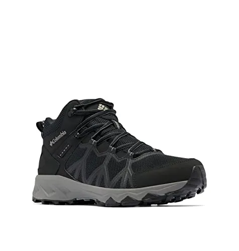 Columbia PEAKFREAK II MID OUTDRY Herren-Wanderschuhe - Wanderschuhe mit wasserdichter Omni-Tech Konstruktion und Omni-HEAT Futter für Wärme. Ideal für jedes Terrain dank der Adapt Trax-Außensohle, die hervorragende Traktion bietet.