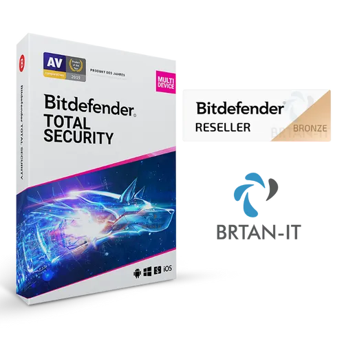 Bitdefender Total Security 2025 für 5 Geräte 1 Jahr (365 Tage)