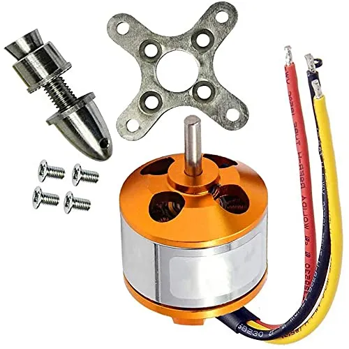 CENPEK A2212 1000 kV bürstenloser Außenläufermotor 13T mit 3,5 mm männlichem Bananenstecker für RC DIY Flugzeuge Multi-Copter Quadcopter Drohne
